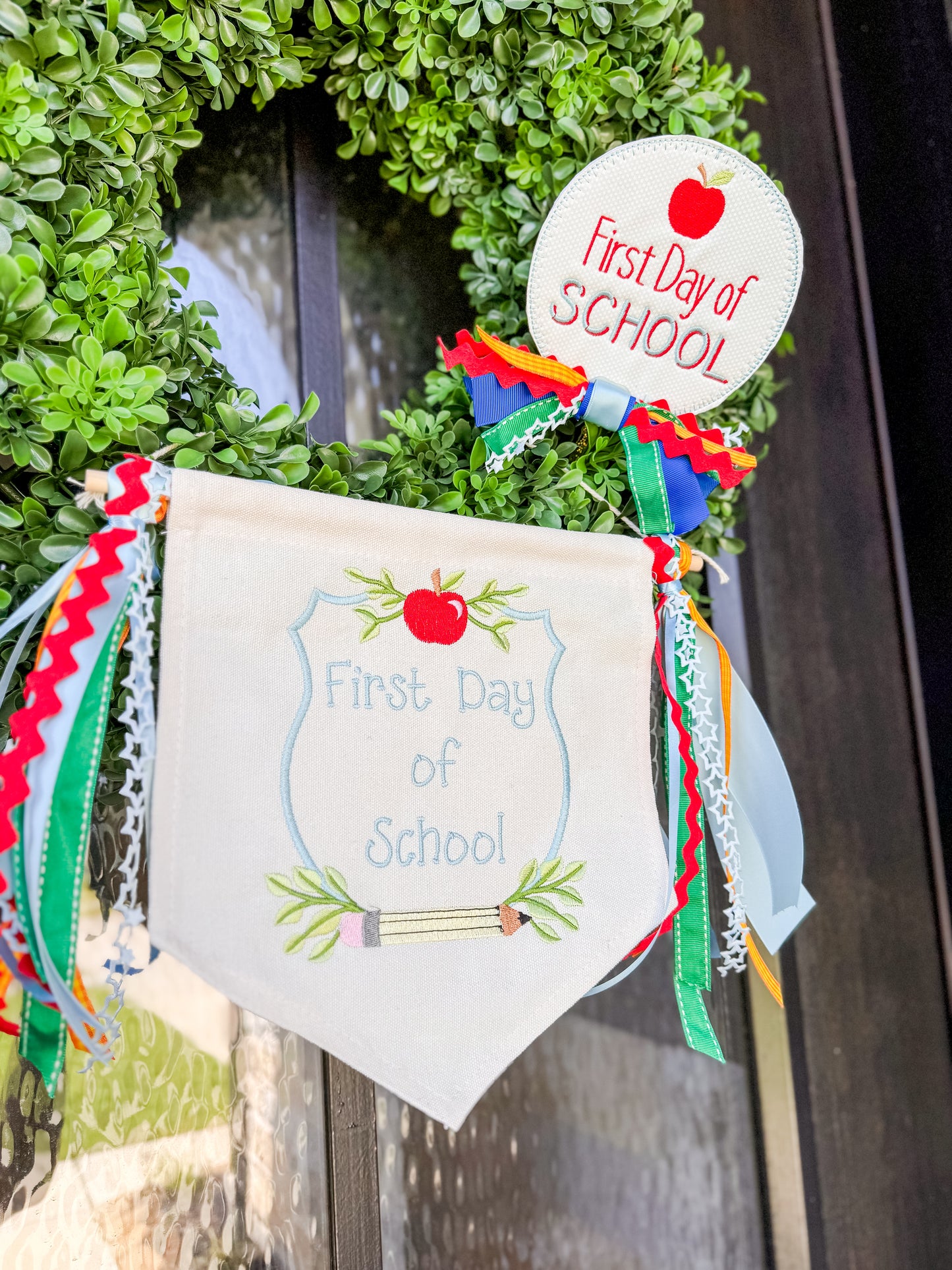 First Day of School Banner & Wand